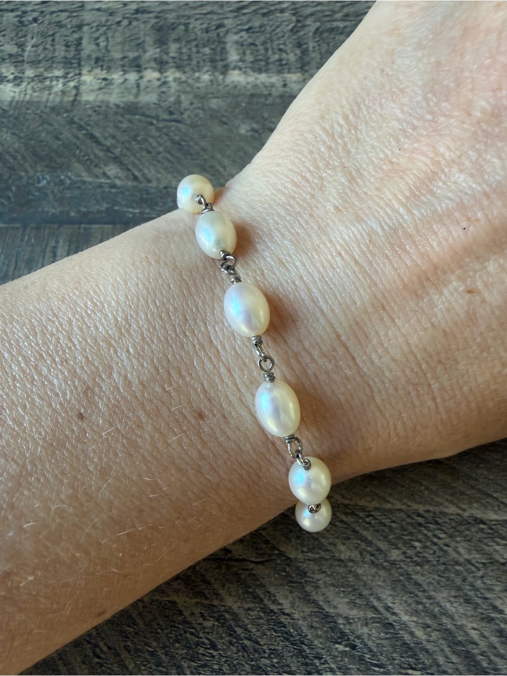 Sterling Silver & Freshwater Pearl Bracelet